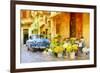 Cuba Painting - Colors of Sunflowers-Philippe Hugonnard-Framed Art Print