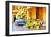 Cuba Painting - Colors of Sunflowers-Philippe Hugonnard-Framed Art Print