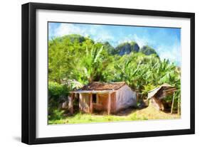 Cuba Painting - Country House-Philippe Hugonnard-Framed Art Print