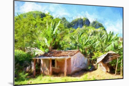 Cuba Painting - Country House-Philippe Hugonnard-Mounted Art Print