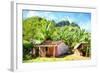 Cuba Painting - Country House-Philippe Hugonnard-Framed Art Print