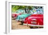Cuba Painting - Cuba Classic Cars-Philippe Hugonnard-Framed Premium Giclee Print