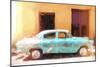 Cuba Painting - Cuba's Classic Car-Philippe Hugonnard-Mounted Premium Giclee Print