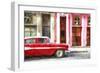 Cuba Painting - Cuban Chevy-Philippe Hugonnard-Framed Premium Giclee Print