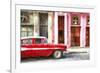 Cuba Painting - Cuban Chevy-Philippe Hugonnard-Framed Art Print