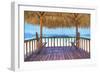 Cuba Painting - Date Beach-Philippe Hugonnard-Framed Premium Giclee Print