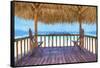Cuba Painting - Date Beach-Philippe Hugonnard-Framed Stretched Canvas