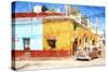 Cuba Painting - Destination Pleasure-Philippe Hugonnard-Stretched Canvas