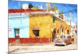 Cuba Painting - Destination Pleasure-Philippe Hugonnard-Mounted Art Print