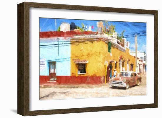 Cuba Painting - Destination Pleasure-Philippe Hugonnard-Framed Art Print