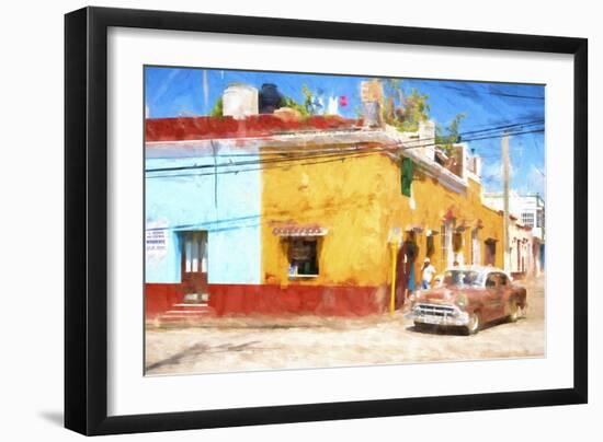 Cuba Painting - Destination Pleasure-Philippe Hugonnard-Framed Art Print