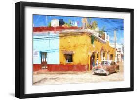 Cuba Painting - Destination Pleasure-Philippe Hugonnard-Framed Art Print