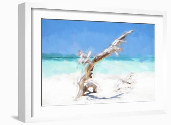 Cuba Painting - Directional II-Philippe Hugonnard-Framed Art Print