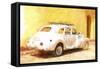 Cuba Painting - Going Far Away-Philippe Hugonnard-Framed Stretched Canvas