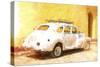 Cuba Painting - Going Far Away-Philippe Hugonnard-Stretched Canvas