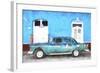 Cuba Painting - Havana Blue-Philippe Hugonnard-Framed Art Print