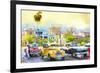 Cuba Painting - Havana Classic Cars-Philippe Hugonnard-Framed Art Print