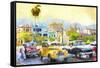 Cuba Painting - Havana Classic Cars-Philippe Hugonnard-Framed Stretched Canvas