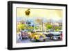 Cuba Painting - Havana Classic Cars-Philippe Hugonnard-Framed Premium Giclee Print