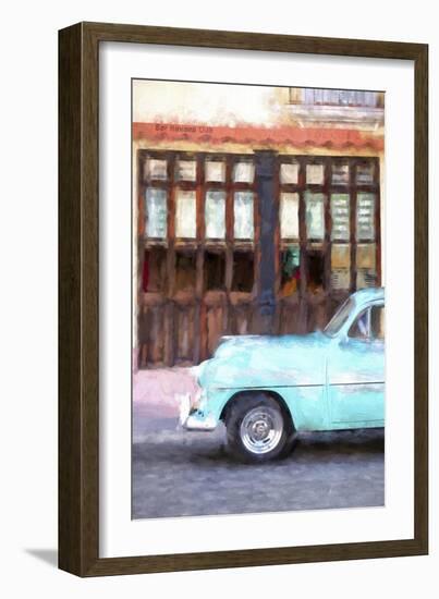 Cuba Painting - Havana Club-Philippe Hugonnard-Framed Art Print