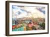Cuba Painting - Havana Colorful City-Philippe Hugonnard-Framed Art Print