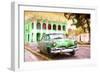 Cuba Painting - Havana Green City-Philippe Hugonnard-Framed Premium Giclee Print