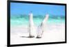 Cuba Painting - In the Beach-Philippe Hugonnard-Framed Art Print