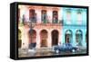 Cuba Painting - Instant of Life in Havana-Philippe Hugonnard-Framed Stretched Canvas