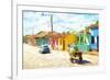 Cuba Painting - Journey through Time-Philippe Hugonnard-Framed Art Print