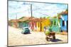 Cuba Painting - Journey through Time-Philippe Hugonnard-Mounted Art Print