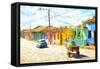 Cuba Painting - Journey through Time-Philippe Hugonnard-Framed Stretched Canvas