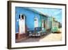 Cuba Painting - Live in Cuba-Philippe Hugonnard-Framed Art Print