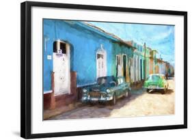Cuba Painting - Live in Cuba-Philippe Hugonnard-Framed Art Print