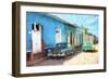 Cuba Painting - Live in Cuba-Philippe Hugonnard-Framed Art Print