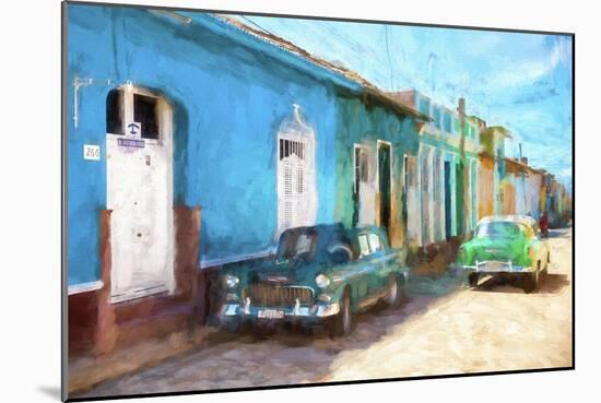 Cuba Painting - Live in Cuba-Philippe Hugonnard-Mounted Art Print