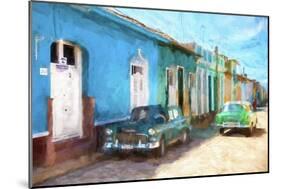 Cuba Painting - Live in Cuba-Philippe Hugonnard-Mounted Art Print