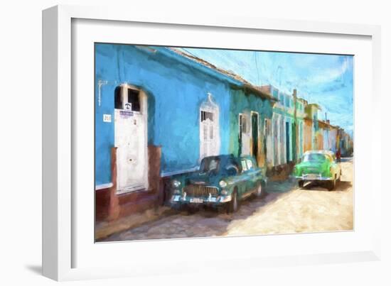 Cuba Painting - Live in Cuba-Philippe Hugonnard-Framed Premium Giclee Print