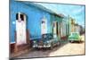Cuba Painting - Live in Cuba-Philippe Hugonnard-Mounted Premium Giclee Print