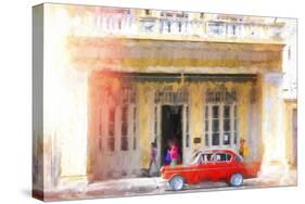 Cuba Painting - Missed Appointment-Philippe Hugonnard-Stretched Canvas