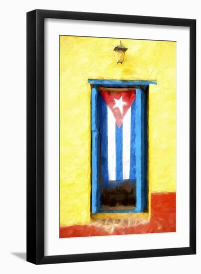 Cuba Painting - National Colors-Philippe Hugonnard-Framed Art Print