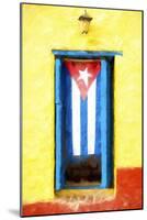 Cuba Painting - National Colors-Philippe Hugonnard-Mounted Art Print