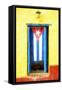Cuba Painting - National Colors-Philippe Hugonnard-Framed Stretched Canvas