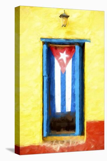 Cuba Painting - National Colors-Philippe Hugonnard-Stretched Canvas