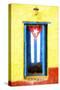 Cuba Painting - National Colors-Philippe Hugonnard-Stretched Canvas