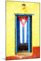 Cuba Painting - National Colors-Philippe Hugonnard-Mounted Art Print