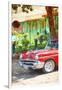Cuba Painting - Neighbor's Car-Philippe Hugonnard-Framed Art Print