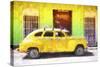 Cuba Painting - Old Havana-Philippe Hugonnard-Stretched Canvas