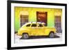 Cuba Painting - Old Havana-Philippe Hugonnard-Framed Art Print