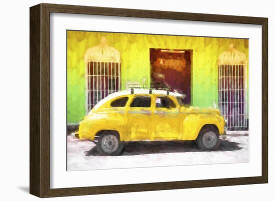 Cuba Painting - Old Havana-Philippe Hugonnard-Framed Art Print