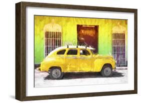 Cuba Painting - Old Havana-Philippe Hugonnard-Framed Art Print